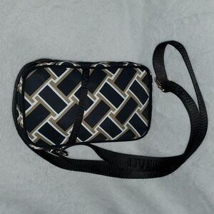 DVF Diane Von Furstenberg X Target Vintage Weave Neutral Cellphone Holder